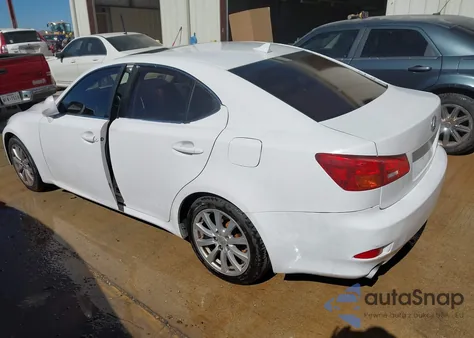 2007 Lexus Is 250 from USA, damaged, VIN JTHBK262172047591